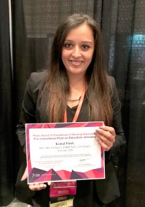 Komal Patel Receives Pfizer Award of Excellence in Nursing Education at ...